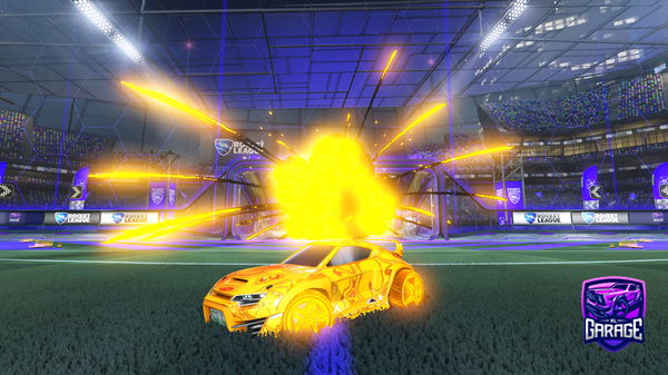 A Rocket League car design from ov3rkill