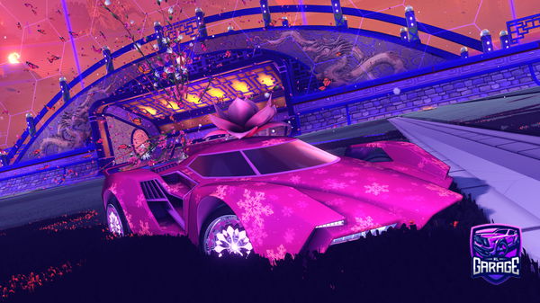 A Rocket League car design from Meccko76