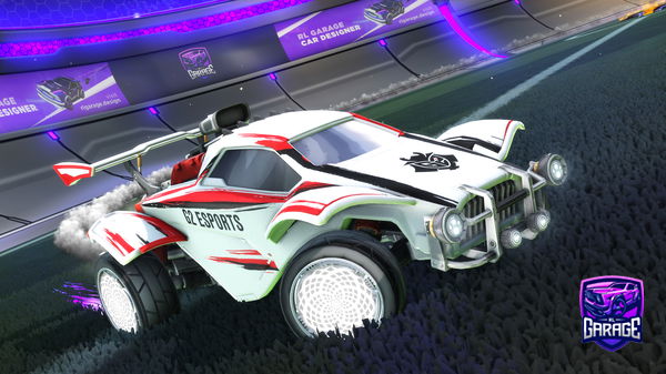 A Rocket League car design from JSVR-