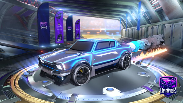 A Rocket League car design from ChunkyDoggo007