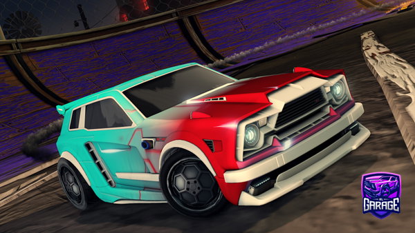 A Rocket League car design from drakie667