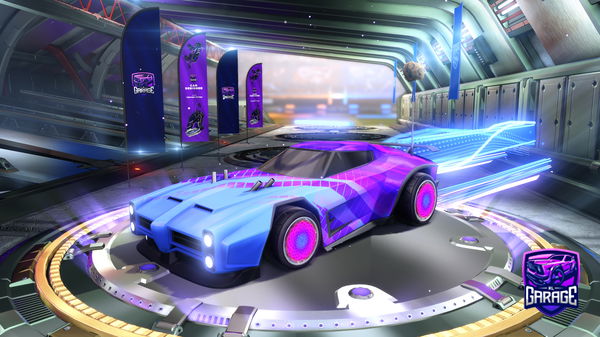 A Rocket League car design from Electroxical