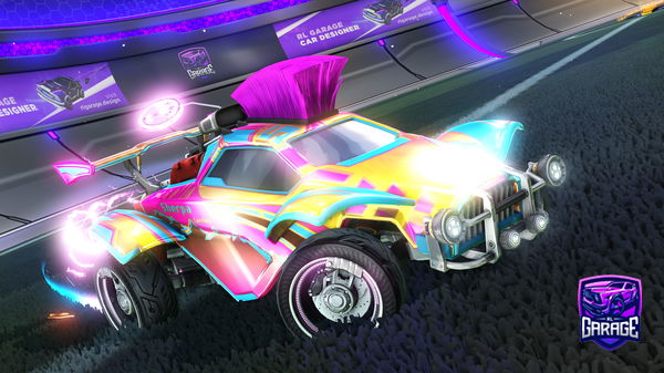 A Rocket League car design from Arrhenius361