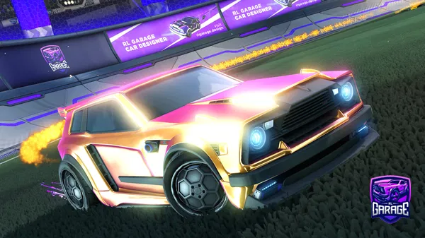A Rocket League car design from teamvitality