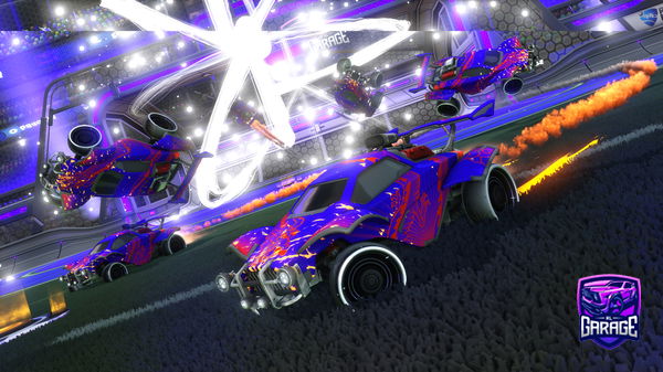 A Rocket League car design from Macofishy