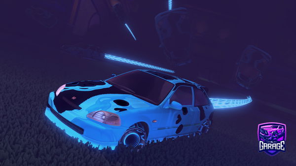 A Rocket League car design from Bent2022