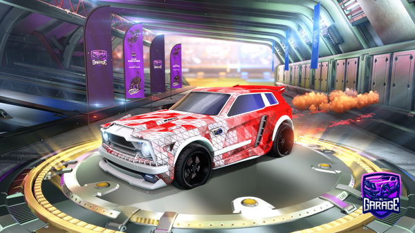 A Rocket League car design from SiryxRL16