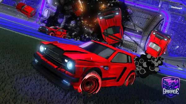 A Rocket League car design from chansfralt