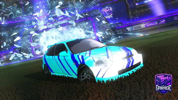 A Rocket League car design from puudega_