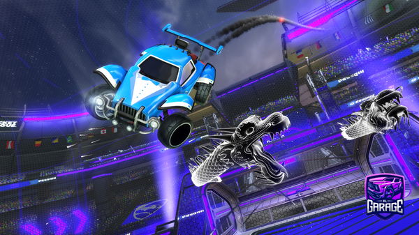 A Rocket League car design from ChunkieBunnie