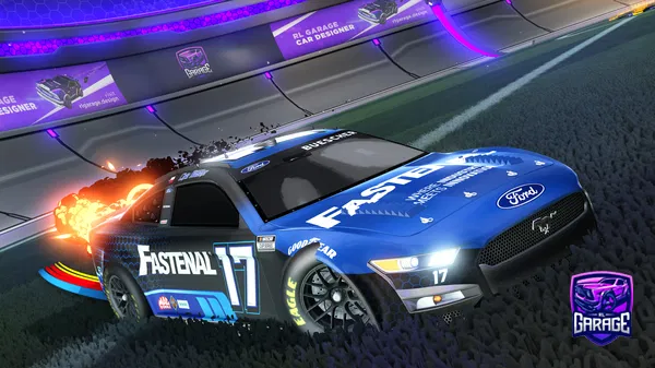 A Rocket League car design from 2REAL2010
