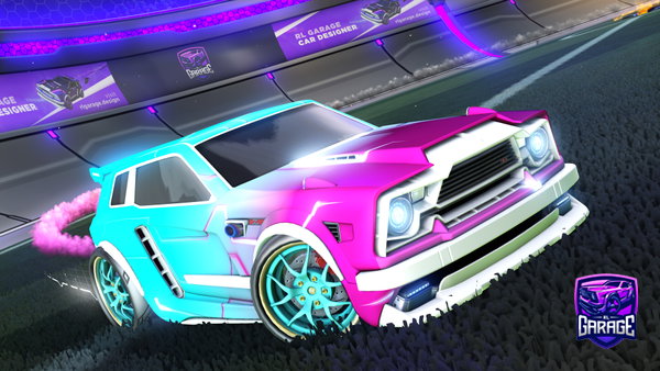 A Rocket League car design from razkalian84