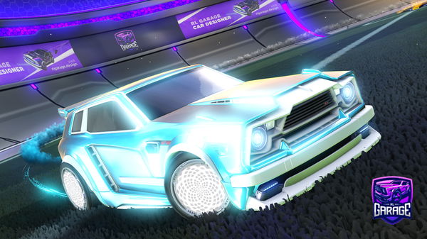 A Rocket League car design from Dogsarecool1984