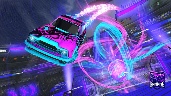 A Rocket League car design from CinoNinjaCat