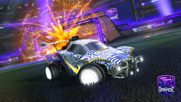A Rocket League car design from Eljannnnss