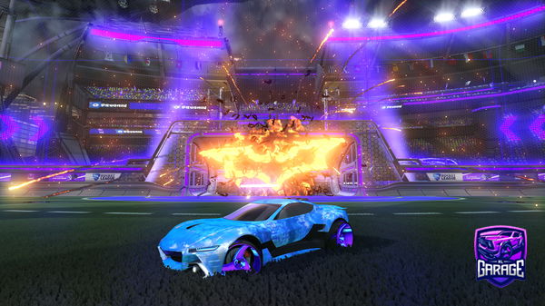 A Rocket League car design from Lutoxy