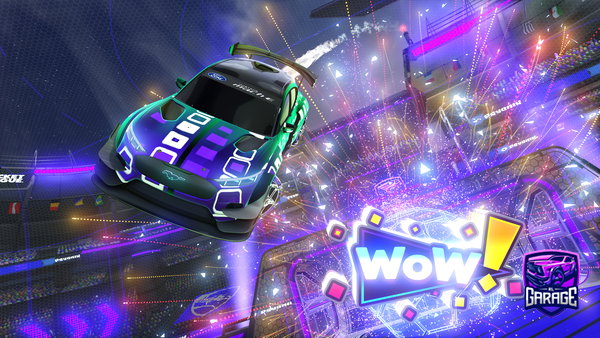 A Rocket League car design from Vainamo