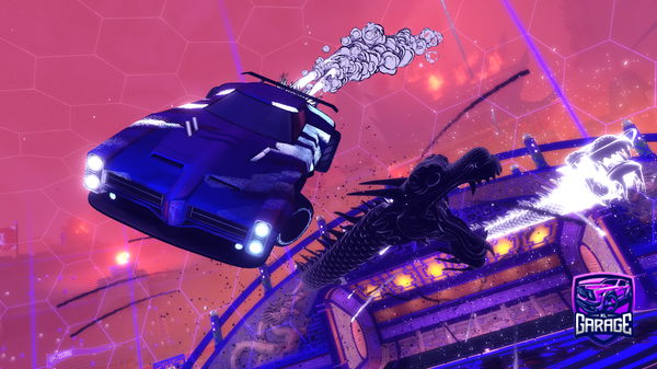 A Rocket League car design from Gunner_poef