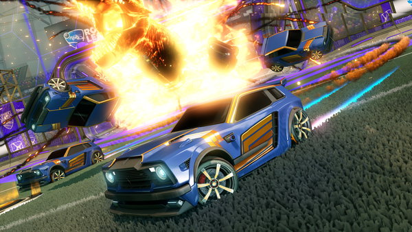 A Rocket League car design from javva