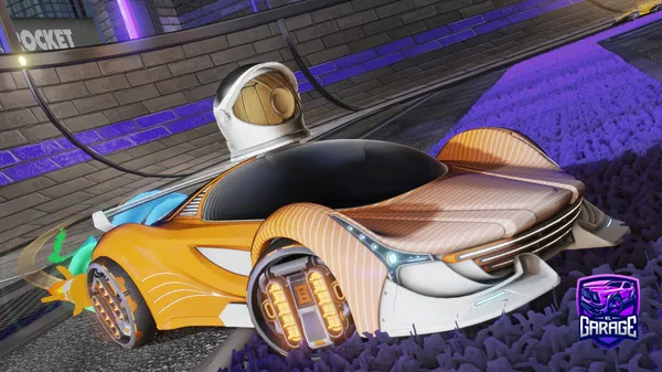 A Rocket League car design from dieguilin