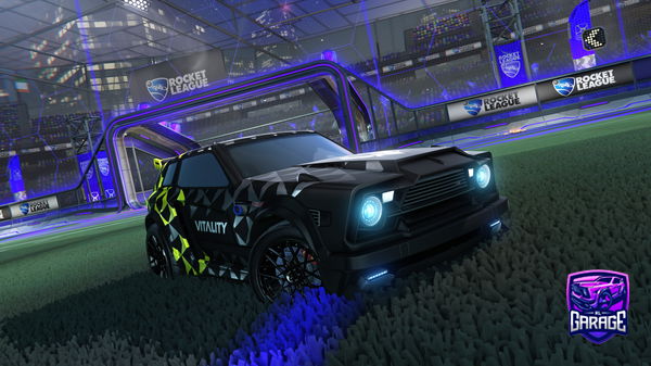 A Rocket League car design from CollinWagner