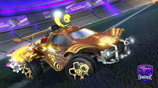 A Rocket League car design from DevilOCE