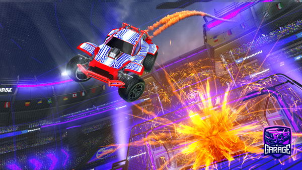 A Rocket League car design from FrenchFryGuy31