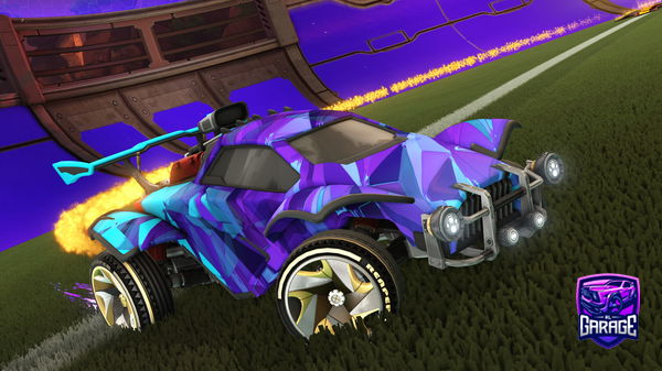 A Rocket League car design from JoshyRL09