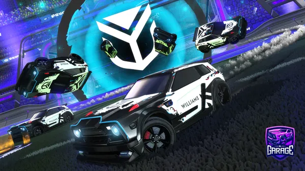 A Rocket League car design from RudeNiels