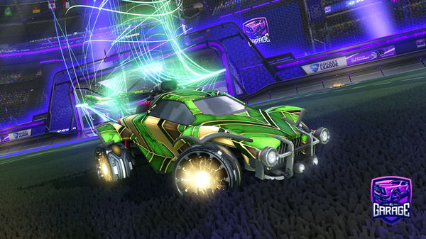 A Rocket League car design from Xianum