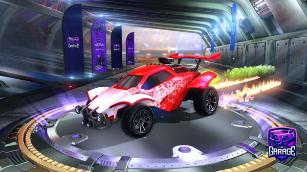 A Rocket League car design from Impulseupp