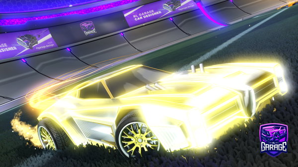 A Rocket League car design from Juicyprods_YT