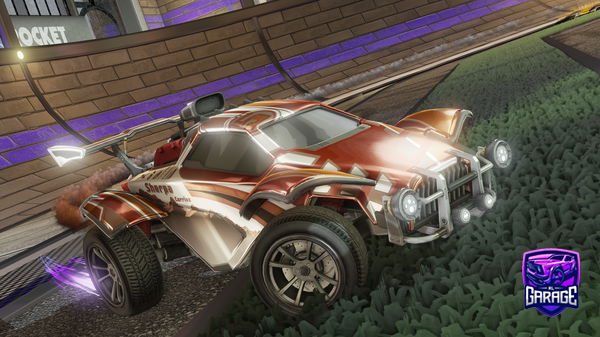 A Rocket League car design from Arks_