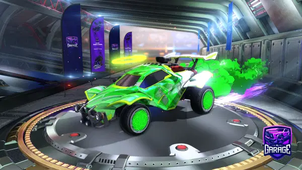 A Rocket League car design from ManokiYT