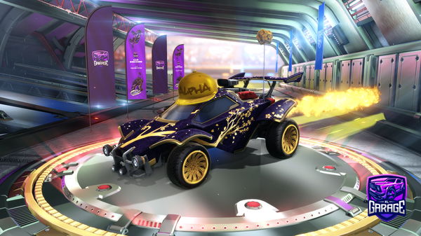 A Rocket League car design from LucidWolf6