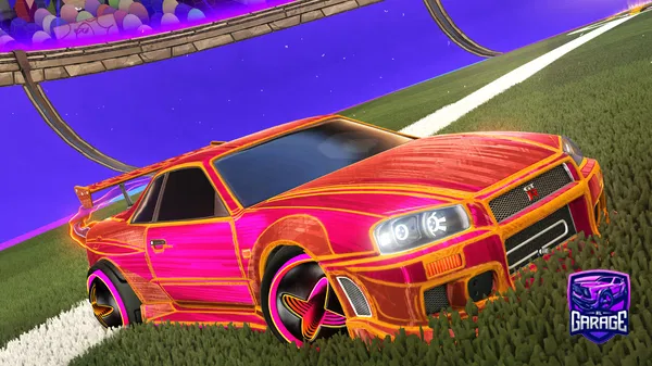 A Rocket League car design from bendyrhino