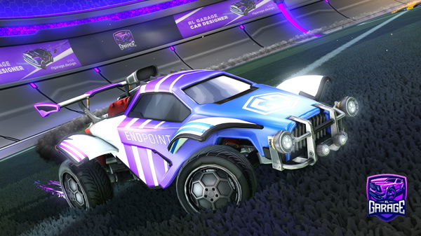 A Rocket League car design from Shooter48