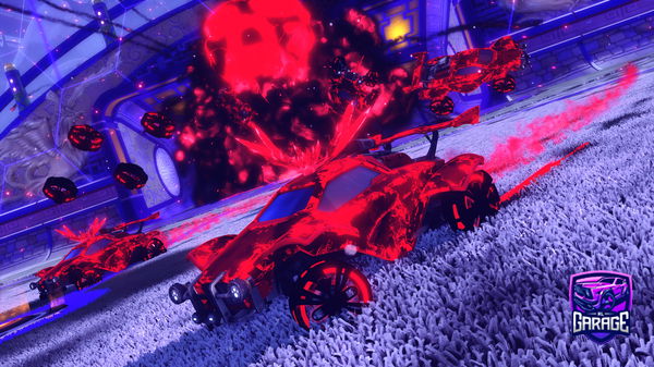 A Rocket League car design from GameManiaHD