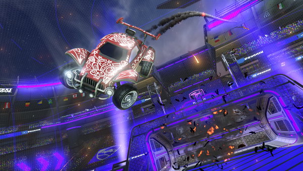 A Rocket League car design from AcEI_eXray