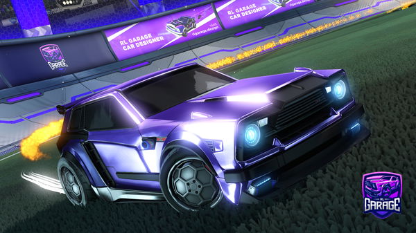 A Rocket League car design from jB0X023