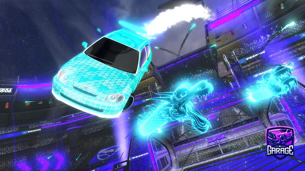 A Rocket League car design from seeb738