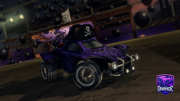 A Rocket League car design from Goatedonswitch