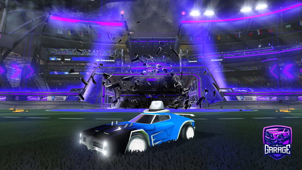 A Rocket League car design from Diggles808