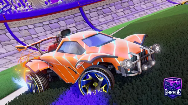 A Rocket League car design from Dedicatedv