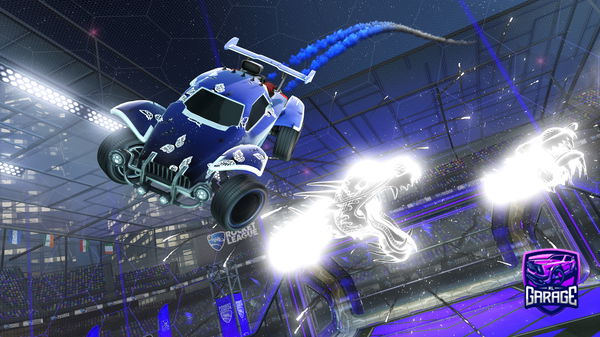 A Rocket League car design from ReplastFN1