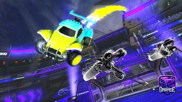 A Rocket League car design from Pro_leemerlord