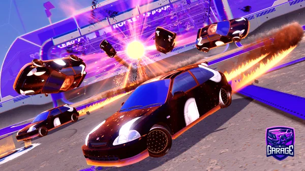 A Rocket League car design from Threeerios