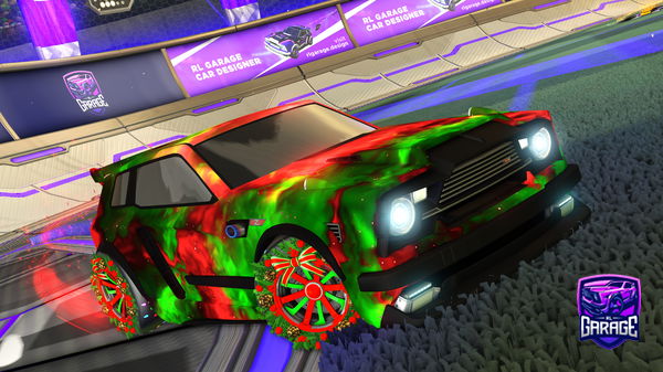 A Rocket League car design from Jontxy