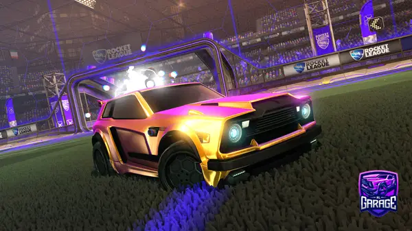 A Rocket League car design from NaxotiOnYT