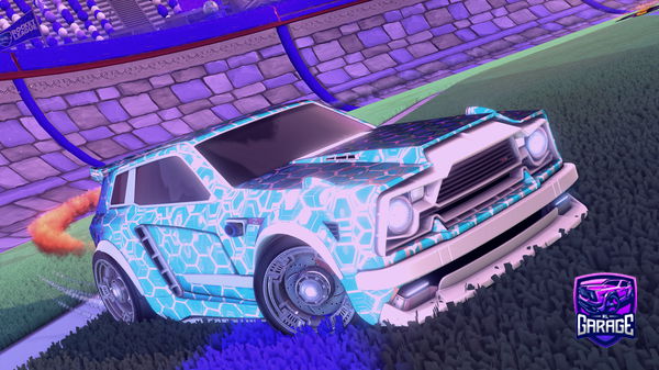 A Rocket League car design from Vialock